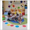 Galeria zdjęć:  Międzynarodowy Dzień Kropki w Samorządowym Klubie Dziecięcym w Gorzkowicach. Link otwiera powiększoną wersję zdjęcia.